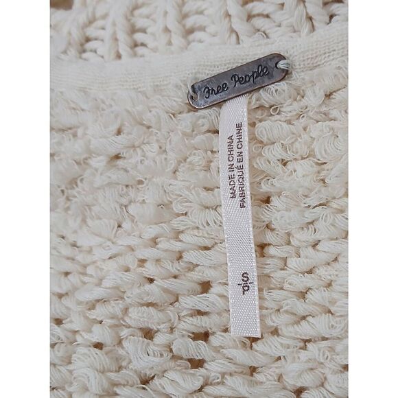 Free People Cream Knit Sweater - Picture 6 of 6